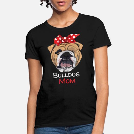 bulldog mom t shirt